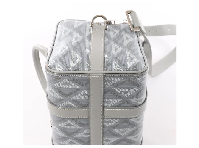 Dior CD diamond 2Way Handtasche aus PVC & Leder in Grau - Ansicht 11
