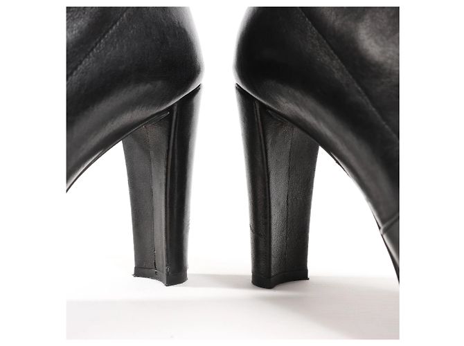 Bottes cuissardes Stuart Weitzman Vidaland 100mm en Noir, Taille 39.5 EU Beige - vue 10