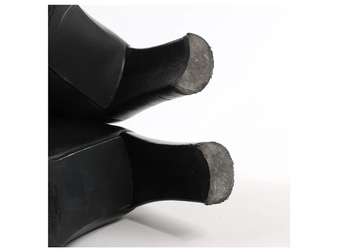 Bottes cuissardes Stuart Weitzman Vidaland 100mm en Noir, Taille 39.5 EU Beige - vue 7