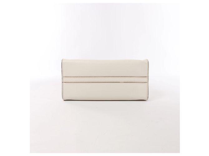 Sac à épaule 2Way Prada Bibliothèque en cuir blanc - vue 8