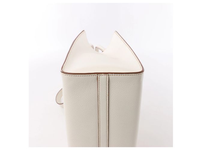 Sac à épaule 2Way Prada Bibliothèque en cuir blanc - vue 9