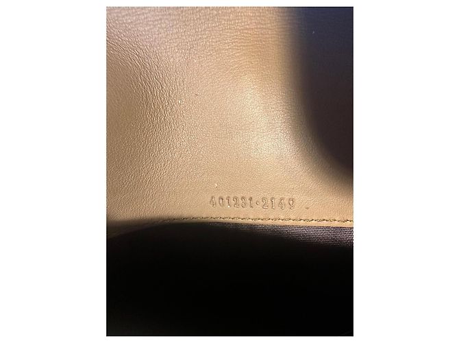 Gucci Dionysus Cartera con Cadena GG Supreme Beige Castaño - vista 12