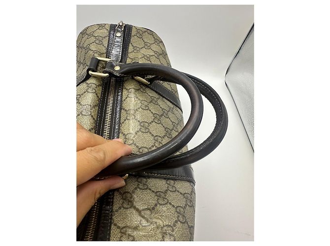 Gucci Joy Bolso Boston Monograma Castaño - vista 10