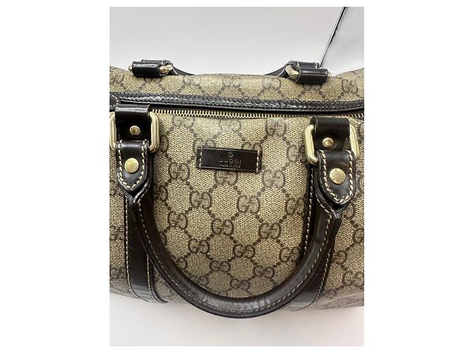 Gucci Joy Bolso Boston Monograma Castaño - vista 11