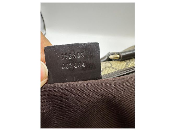 Gucci Joy Bolso Boston Monograma Castaño - vista 14