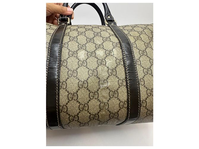 Gucci Joy Bolso Boston Monograma Castaño - vista 6