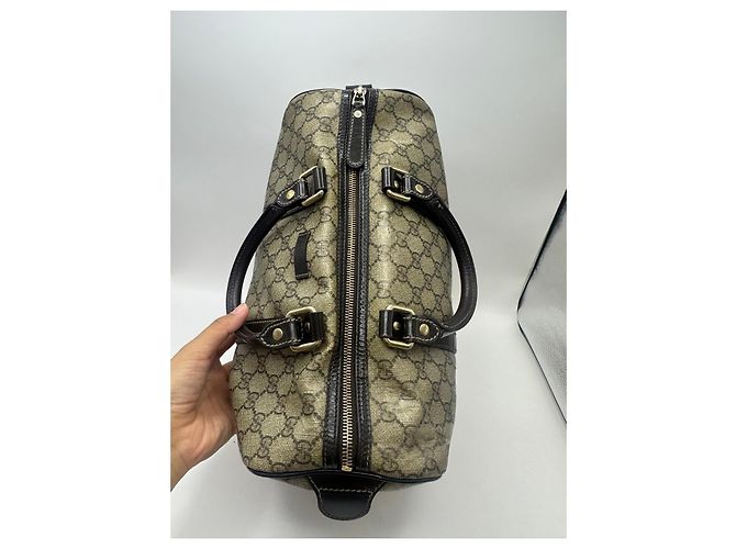 Gucci Joy Bolso Boston Monograma Castaño - vista 9