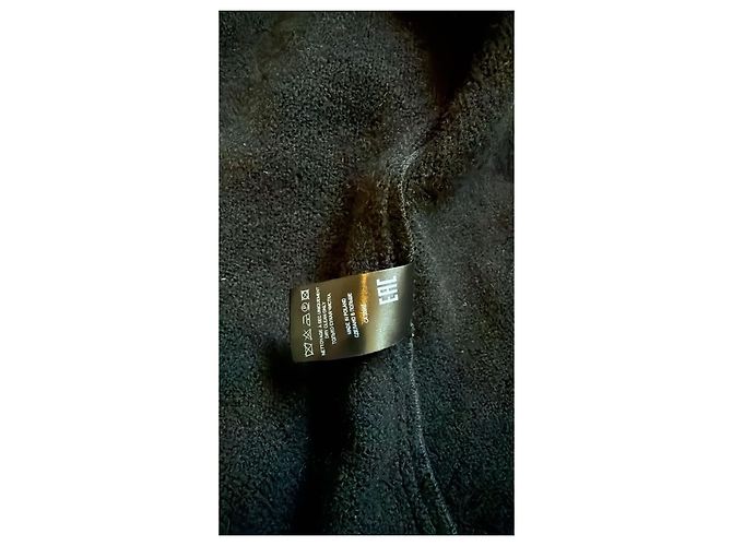 Isabel Marant Cappotto Nero con Cappuccio - vista 8
