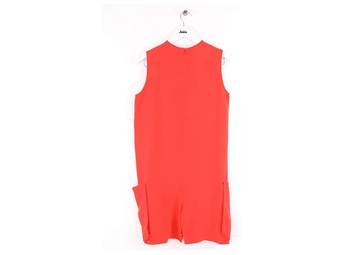 Céline Playsuit aus Seide Orange - Ansicht 3