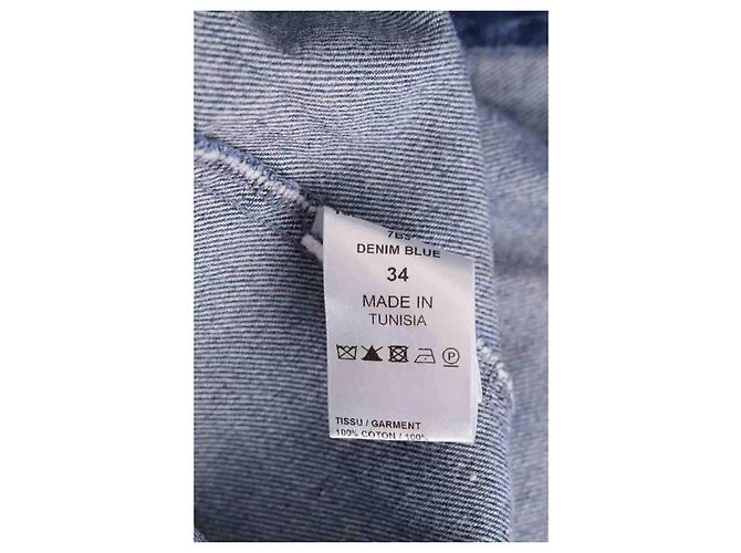 Camisa Chloé de algodão azul - vista 6