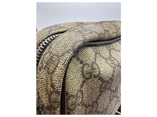 Borsa a Tracolla Gucci Monogram GG Marrone Monogramma - vista 11