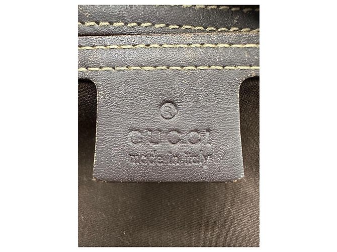 Borsa a Tracolla Gucci Monogram GG Marrone Monogramma - vista 14