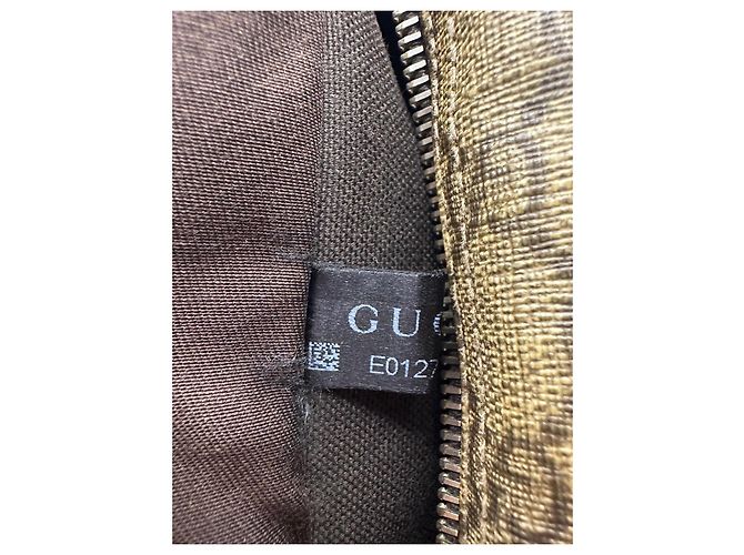 Borsa a Tracolla Gucci Monogram GG Marrone Monogramma - vista 16
