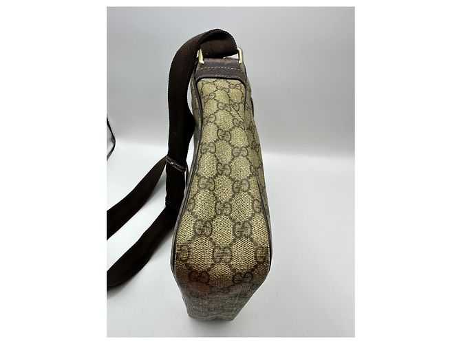 Borsa a Tracolla Gucci Monogram GG Marrone Monogramma - vista 6