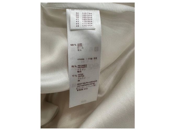 Louis Vuitton Navy & Cream Rippstrick-Kleid, FR 42 gebraucht - Ansicht 4