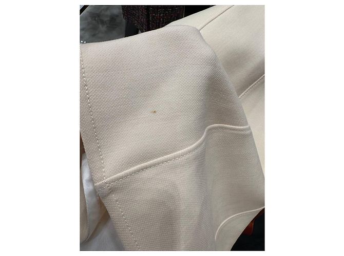 Louis Vuitton Navy & Cream Rippstrick-Kleid, FR 42 gebraucht - Ansicht 7
