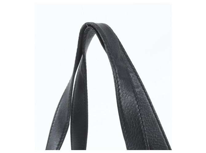 Bulgari Sac cabas Bvlgari Weekend en cuir Noir - vue 2