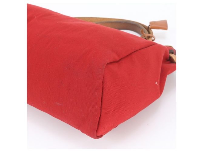 Hermès Hermes Herbag PM 2-Way Tote/Shoulder Bag Brown Red - view 6