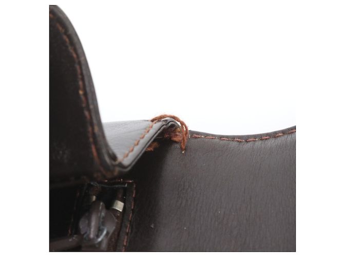 Bolsa de Ombro em Couro Gucci Sherry Line Marrom - vista 7