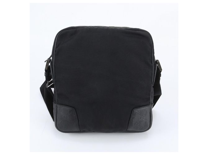 Borsa a tracolla in pelle Gucci Guccissima Nero - vista 3