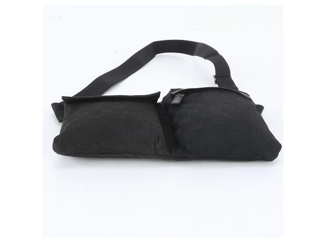 Borsa a tracolla 2-Way Gucci GG Canvas 018 1621 in pelle Nero - vista 6