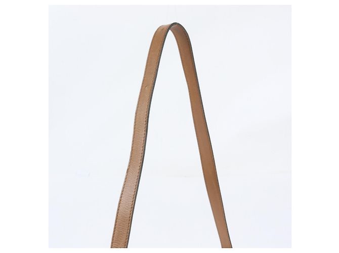 Borsa a tracolla Christian Dior in pelle marrone - vista 2