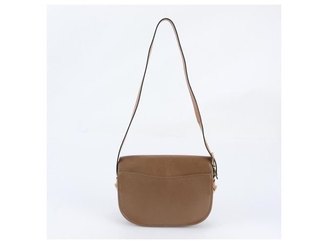Borsa a tracolla Christian Dior in pelle marrone - vista 3