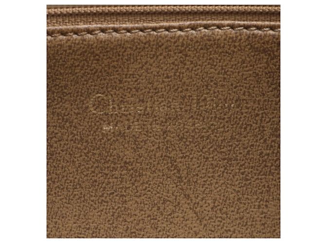 Borsa a tracolla Christian Dior in pelle marrone - vista 9