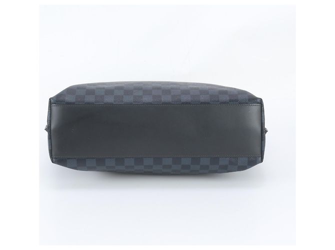 Sac Cabas Voyage Louis Vuitton Damier Cobalt Noir Bleu - vue 6