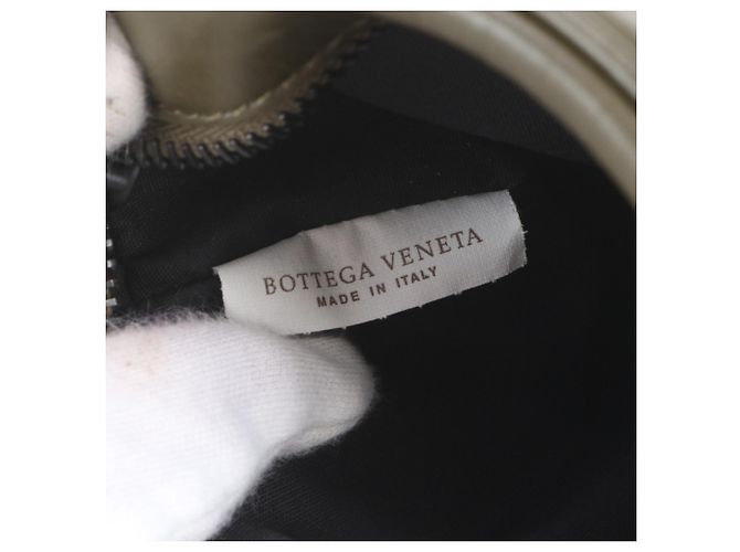 Borsa a tracolla in pelle Bottega Veneta Cachi - vista 8