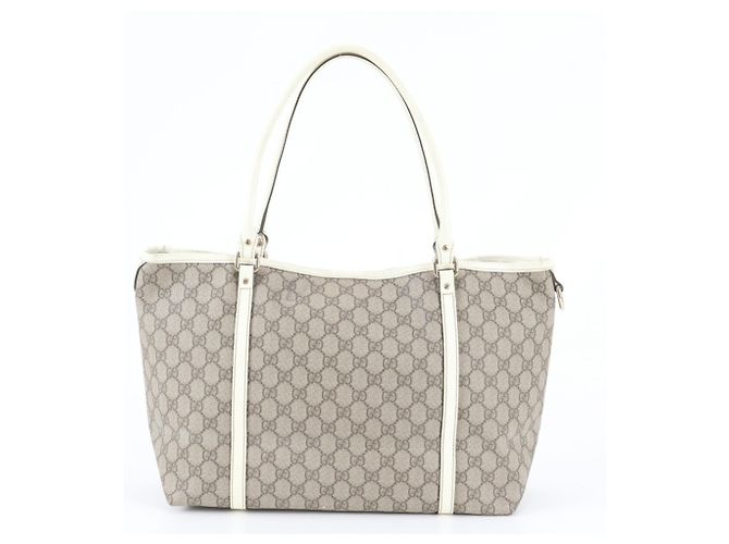 Gucci GG Supreme Leder Tote Bag Braun - Ansicht 3