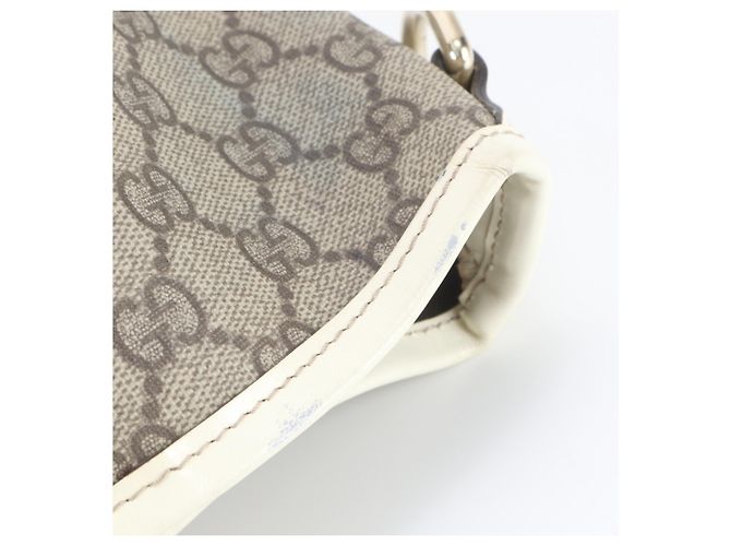 Gucci GG Supreme Leder Tote Bag Braun - Ansicht 8