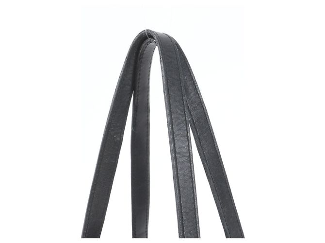 Gucci GG Canvas Leather Tote Bag Schwarz - Ansicht 2