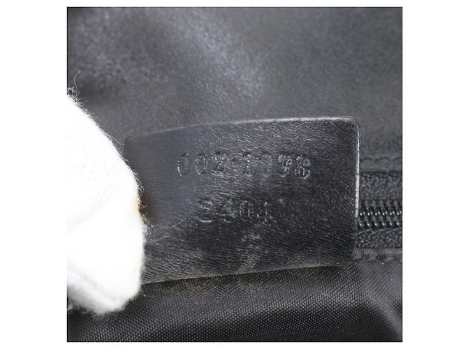 Gucci GG Canvas Leather Tote Bag Schwarz - Ansicht 9