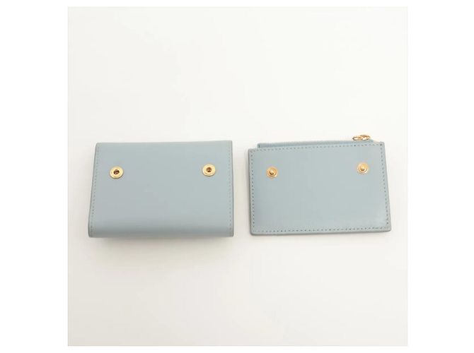 Céline Carteira de aba Celine Triomphe Small Azul claro - vista 9