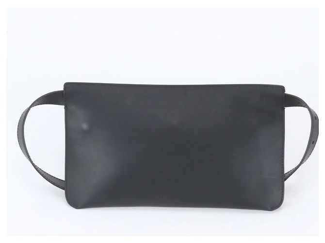 Sac à épaule en cuir Burberry Noir - vue 3