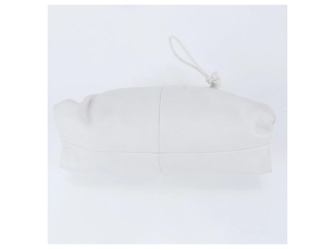Borsa a pochette Triangle in pelle Bottega Veneta Bianco - vista 4