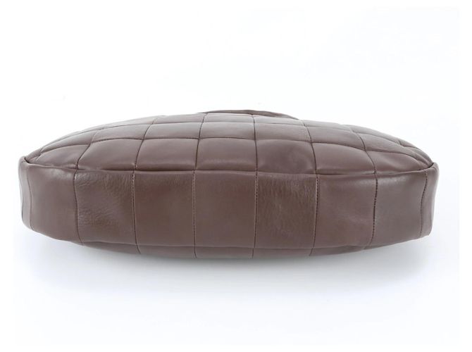 Coach Topia Alter Ego Crescent Leather Shoulder Bag Brown - view 5