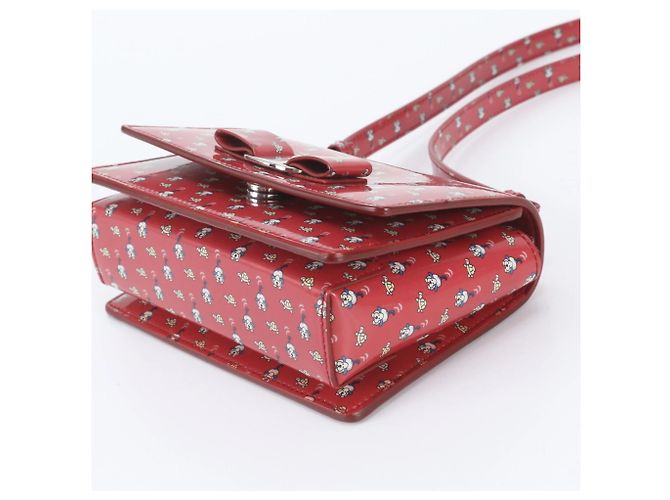Borsa a tracolla in pelle Salvatore Ferragamo Vara Ribbon - vista 6