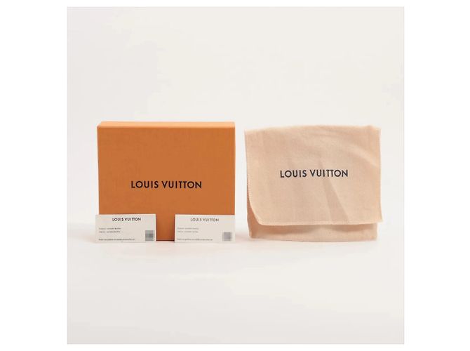 Portefeuille Compact Bi-Fold Louis Vuitton Bleu - vue 10
