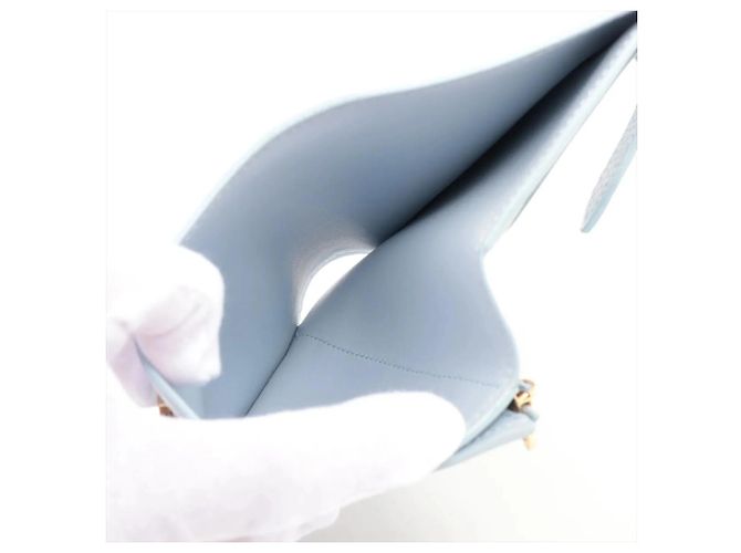 Portefeuille Compact Bi-Fold Louis Vuitton Bleu - vue 4