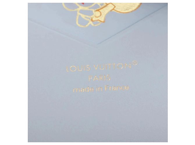 Portefeuille Compact Bi-Fold Louis Vuitton Bleu - vue 6