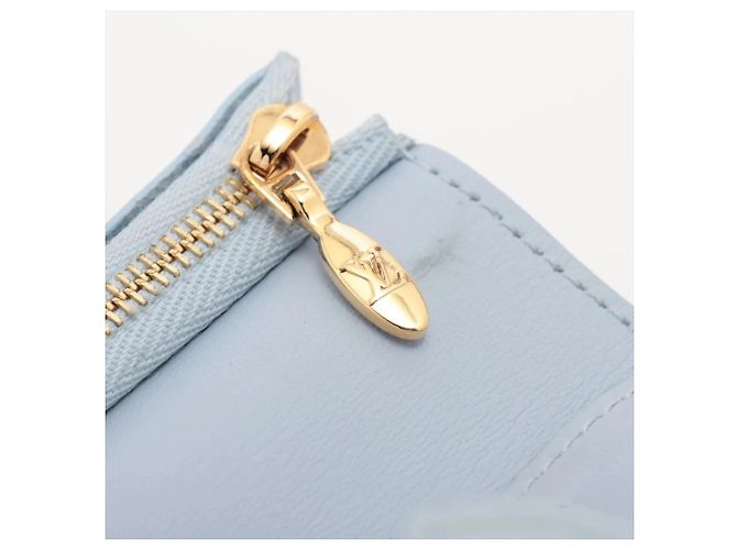 Portefeuille Compact Bi-Fold Louis Vuitton Bleu - vue 8