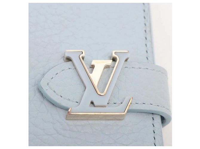 Portefeuille Compact Bi-Fold Louis Vuitton Bleu - vue 9