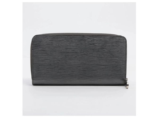 Portefeuille Louis Vuitton Epi Zippy en Silver Argenté - vue 2