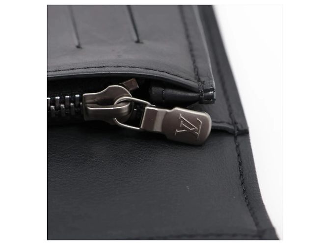Louis Vuitton Damier Infini Portefeuille Brazza Long Wallet Preto - vista 10