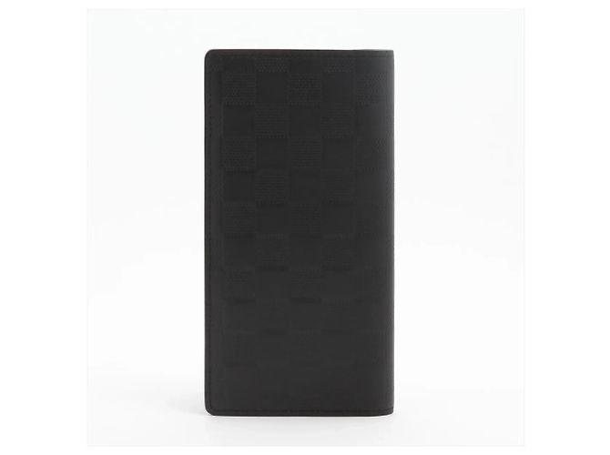 Louis Vuitton Damier Infini Portefeuille Brazza Long Wallet Preto - vista 2