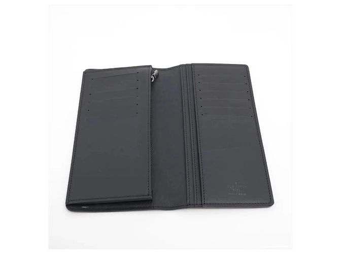 Louis Vuitton Damier Infini Portefeuille Brazza Long Wallet Preto - vista 3
