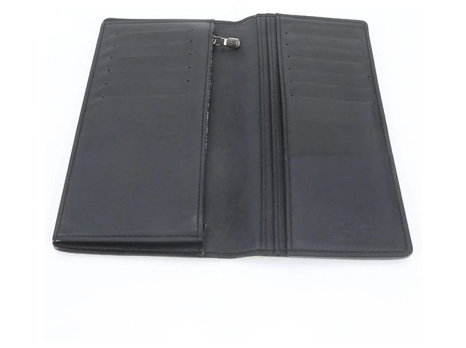 Louis Vuitton Damier Infini Portefeuille Brazza Long Wallet Negro - vista 6