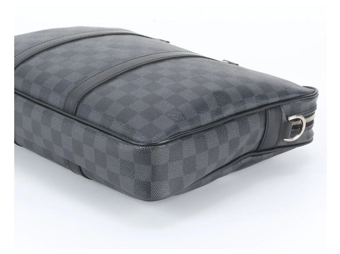 Sacoche Louis Vuitton Damier Graphite Noir - vue 4